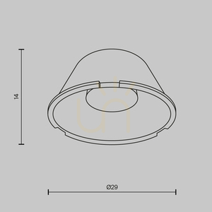 Linse Maytoni Wise LensD29-50, 50°, Ø29 mm small 4