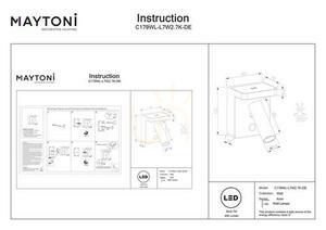 Wandleuchte ARON C179WL-L7W2.7K-DE Maytoni small 8
