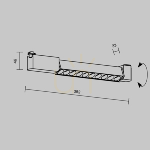 LED-Schienenleuchte Maytoni Points Rot Unity TR010-1-10W3K-M-W-DE, weiß, 10 W, 3000 K small 7