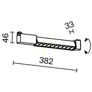 LED-Schienenleuchte Maytoni Points Rot Unity TR010-1-10W3K-M-W-DE, weiß, 10 W, 3000 K small 9