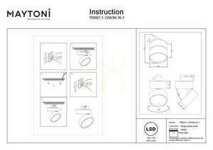 ONDA TR007-1-12W3K-W-1 Stromschienenstrahler Maytoni small 3