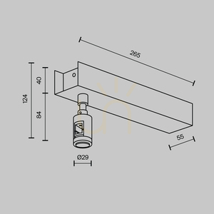 FLARITY TRA156C-BB1-BS Sammelschienenverbinder Maytoni small 4