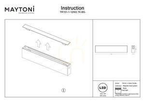 BASIS TR151-1-12W2.7K-BS-DE Busleuchte Maytoni small 7