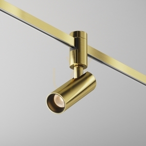 FOCUS LED Stromschienenstrahler TR144-1-5W2.7K-W-BS-DE Maytoni small 0