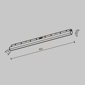 BASIS Schienenleuchte TR030-2-24W2.7K-B Maytoni small 7