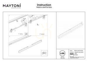 BASIS Schienenleuchte TR030-4-24WTW-DD2-W Maytoni small 6