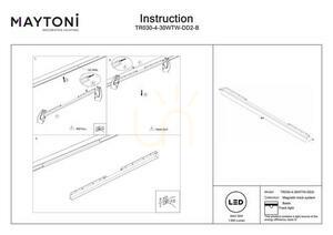 BASIS Schienenleuchte TR030-4-30WTW-DD2-B Maytoni small 6