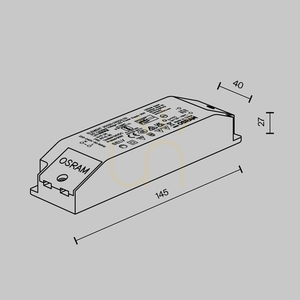 STROMVERSORGUNG FLARITY 30-220-240-24-G2 Maytoni Bus-Stromversorgung small 2