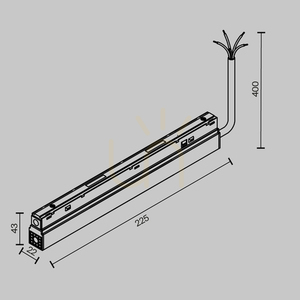 STROMVERSORGUNG EXILITY TRA034DR-100W-DD-B-DE IP54 Maytoni Bus-Stromversorgung. small 5