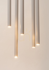 Pendelleuchte Sigma SOPEL 5-flammig grau-beige G9 41460 small 1