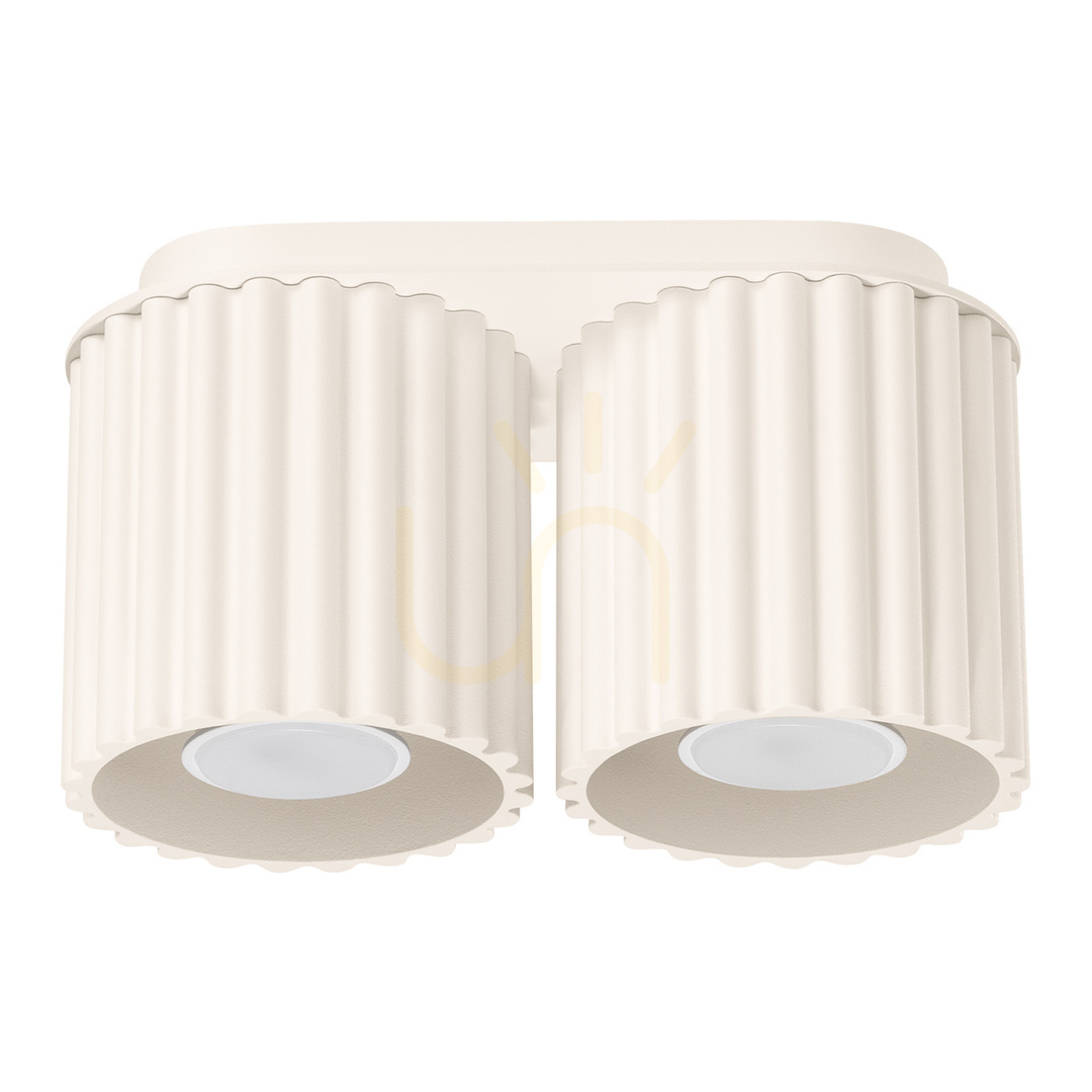 Plafond AURA 2 beige GU10 Sollux