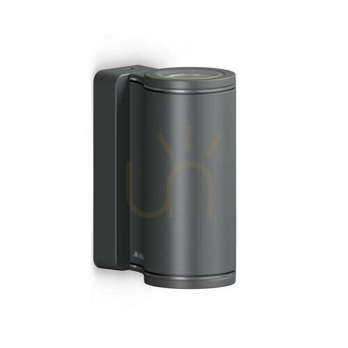 Prüfen Außenwandleuchte STEINEL L 940 anthrazit 2×GU10 LED IP44