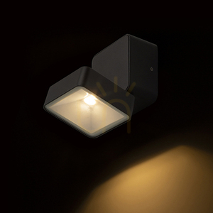 Rendl FLAVIO SQ R14592 Außenstrahler schwarz LED 6 W 3000 K IP54 small 2