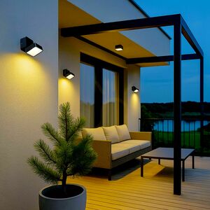 Rendl FLAVIO SQ R14592 Außenstrahler schwarz LED 6 W 3000 K IP54 small 7