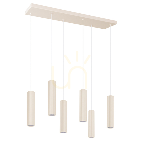 Prüfen IVAR 6L beige LED 3000K Pendelleuchte