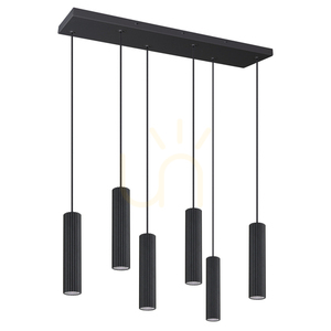 IVAR 6L schwarz LED 4000K Pendelleuchte small 0