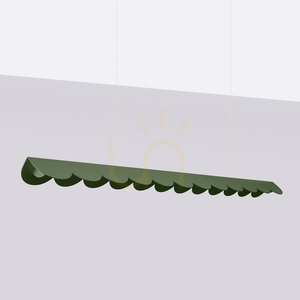 BISCUIT Pendelleuchte olivgrün LED 4000K small 1