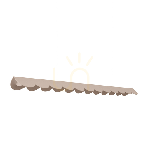 Prüfen BISCUIT taupe LED 4000K Pendelleuchte