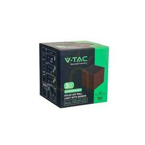 V-TAC 9W LED COB Corten Bronze Cube 15x15cm IP65 Solar Wandleuchte VT-409CCT 3000K-4000K-5000K 800lm Bewegungsmelder 4 V-TAC 9W LED COB Corten Bronze Cube 15x15cm IP65 Solar Wandleuchte VT-409CCT 3000K-4000K-5000K 800lm Bewegungsmelder small 4