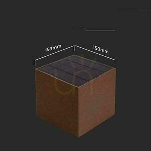 V-TAC 9W LED COB Corten Bronze Cube 15x15cm IP65 Solar Wandleuchte VT-409CCT 3000K-4000K-5000K 800lm Bewegungsmelder 5 V-TAC 9W LED COB Corten Bronze Cube 15x15cm IP65 Solar Wandleuchte VT-409CCT 3000K-4000K-5000K 800lm Bewegungsmelder small 5