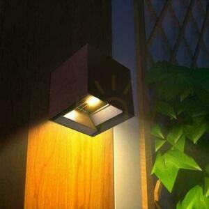 V-TAC 9W LED COB Corten Bronze Cube 15x15cm IP65 Solar Wandleuchte VT-409CCT 3000K-4000K-5000K 800lm Bewegungsmelder 7 V-TAC 9W LED COB Corten Bronze Cube 15x15cm IP65 Solar Wandleuchte VT-409CCT 3000K-4000K-5000K 800lm Bewegungsmelder small 7