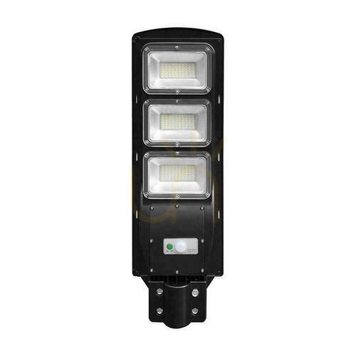 Prüfen Straßenleuchte LED Solar V-TAC 12W Schwarz VT-ST180W 6000K 1200lm Flutlicht.