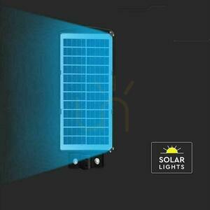 Straßenleuchte LED Solar V-TAC 8W Schwarz VT-ST120W 6000K 1000lm. small 10