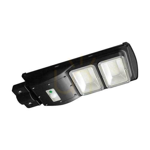 Prüfen Straßenleuchte LED Solar V-TAC 8W Schwarz VT-ST120W 6000K 1000lm.