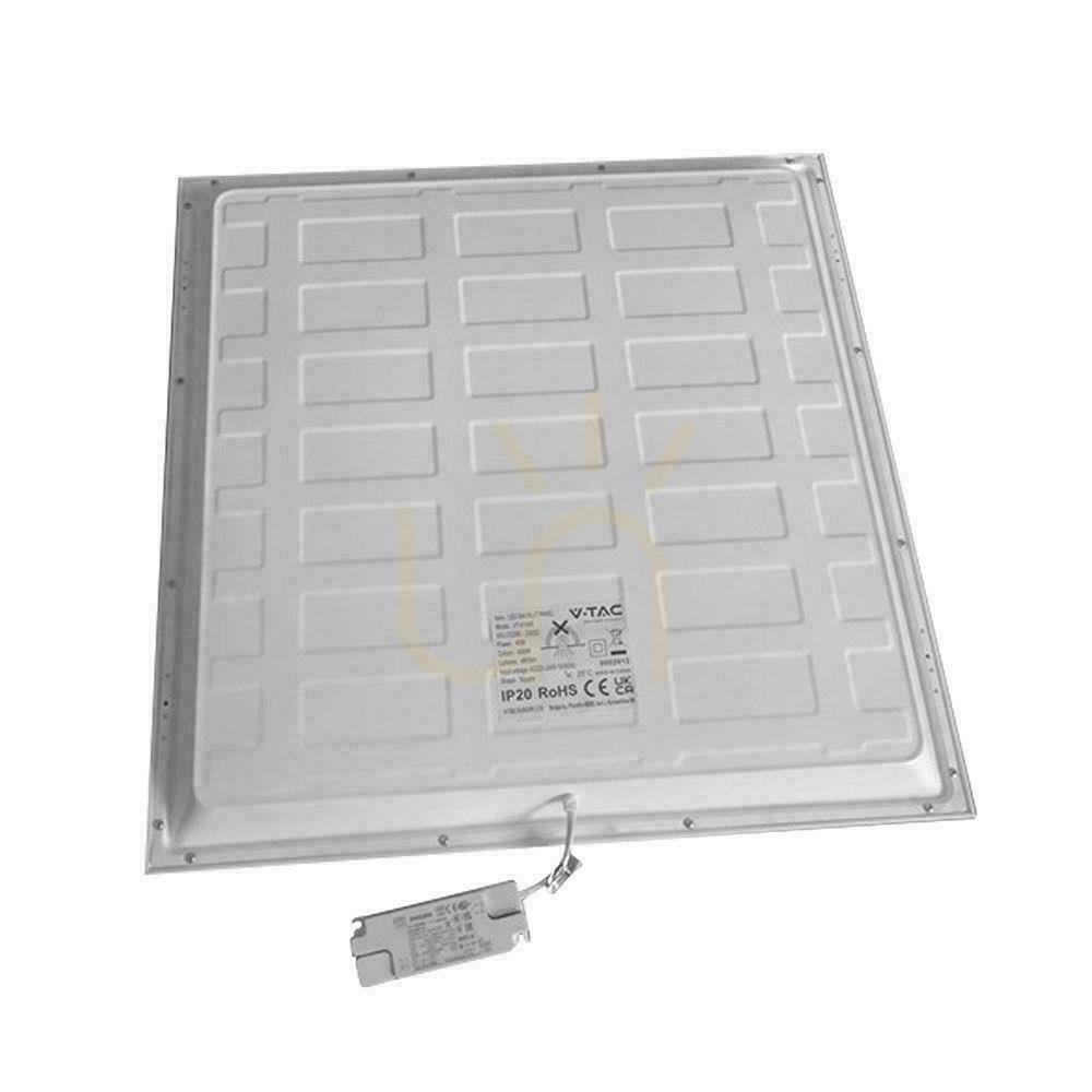 Aussicht LED Panel V-TAC 40W 600x600 LED Hintergrundbeleuchtung 33mm 120Lm/W Stromversorgung PHILIPS VT-61040 4000K 4800lm 5 Jahre Garantie LED Panel V-TAC 40W 600x600 LED Hintergrundbeleuchtung 33mm 120Lm/W Stromversorgung PHILIPS VT-61040 4000K 4800lm 5 Jahre Garantie