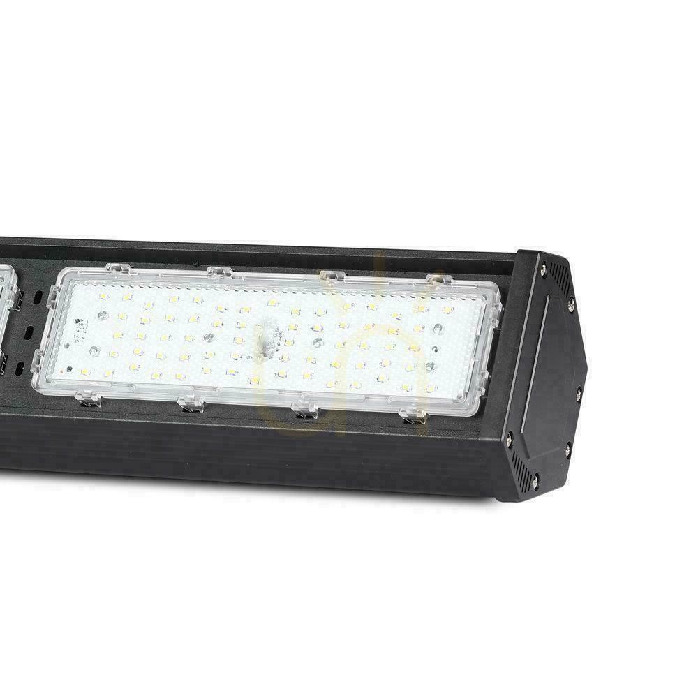 Aussicht V-TAC LED Linear High Bay SAMSUNG CHIP Leuchte 100W 110st VT-9-112 4000K 9800lm 5 Jahre Garantie V-TAC LED Linear High Bay SAMSUNG CHIP Leuchte 100W 110st VT-9-112 4000K 9800lm 5 Jahre Garantie
