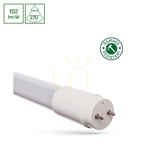 Prüfen Led Tube T8 Smd 2835 18.5 W Cw 28 X1200 Nano Plastic Spectrum.