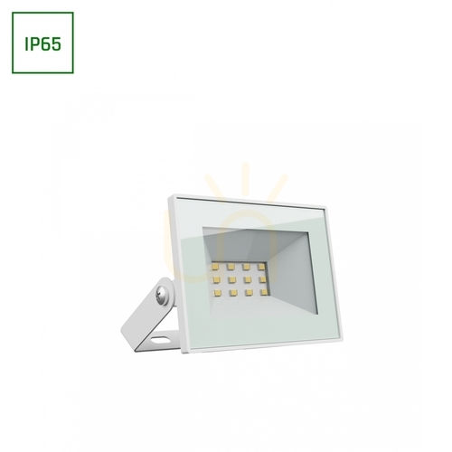 Prüfen Noctis Lux 4 Flutlichtstrahler 10 W Cw 230 V Ip65 94x78x24mm Weiß