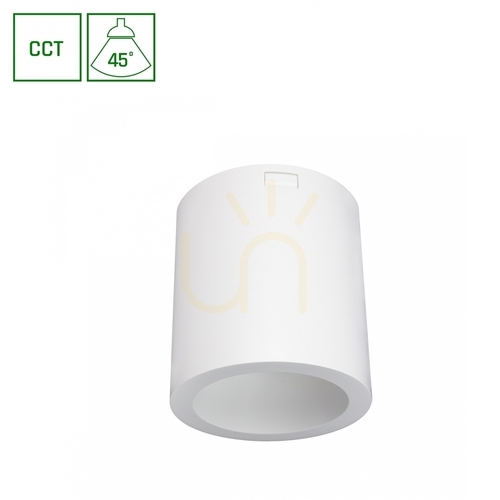 Prüfen Chloe Komplett Aufputz 7 W Cct 230 V 45 St Ip20 Ugr<19 Fi90 X100 Mm Weiß Rund