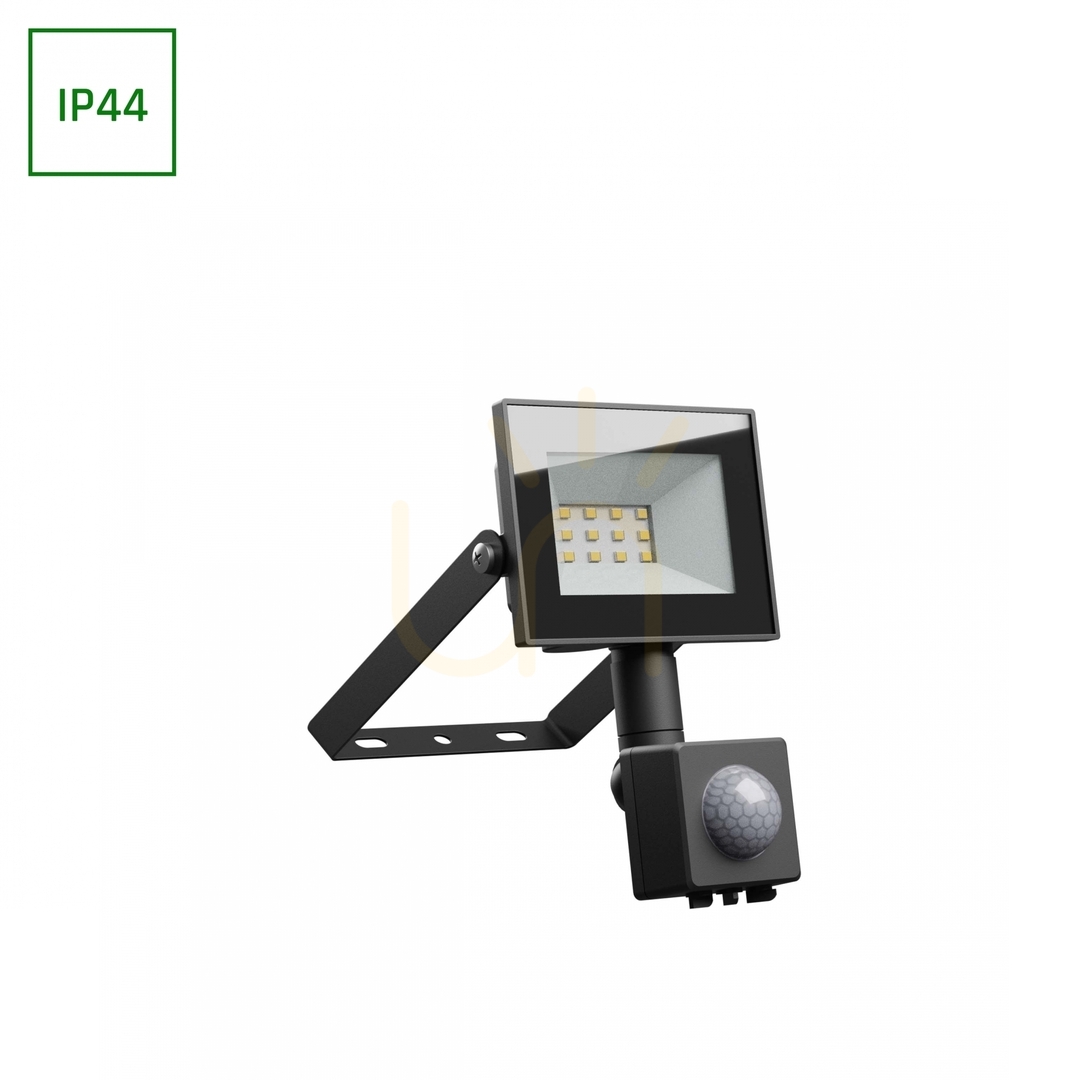 Prüfen Noctis Lux 4 Flutlichtstrahler 10 Ww 230 V Ip44 94x150x53mm Schwarz Pir Bewegungsmelder Noctis Lux 4 Flutlichtstrahler 10 Ww 230 V Ip44 94x150x53mm Schwarz Pir Bewegungsmelder