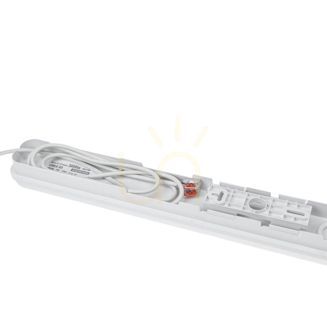 Prüfen Limea Go Hermetic 600mm 25 W Cw 230 V 120st Ip65 Ik07 600x60x52mm Weiß Limea Go Hermetic 600mm 25 W Cw 230 V 120st Ip65 Ik07 600x60x52mm Weiß