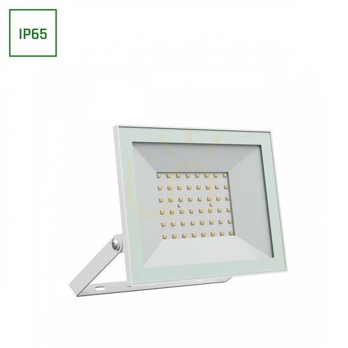 Prüfen Noctis Lux 4 Flutlichtstrahler 50 Ww 230 V Ip65 176x137x25mm Weiß