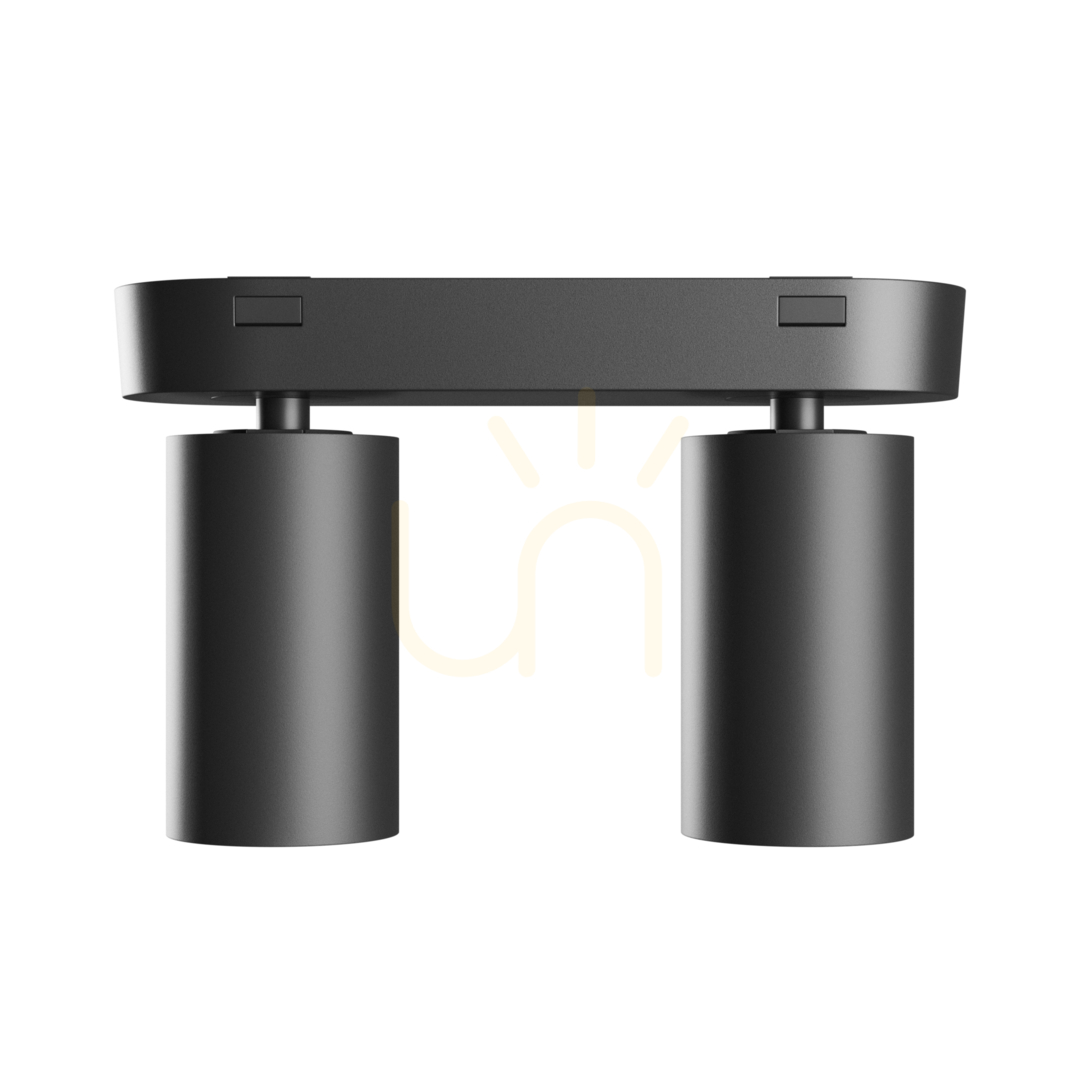 Aussicht Madara Altro Basis 2x Gu10 230 V Ip20 220 X70 X135 Mm Schwarz Madara Altro Basis 2x Gu10 230 V Ip20 220 X70 X135 Mm Schwarz