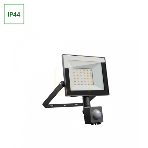 Prüfen Noctis Lux 4 Flutlicht 30 Ww 230 V Ip44 141x185x53mm Schwarz Pir Bewegungsmelder