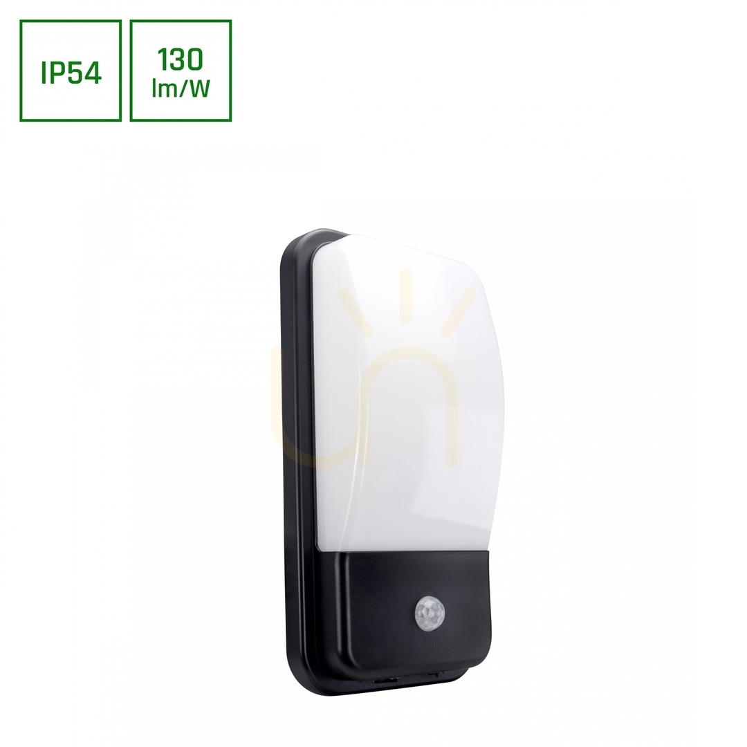 Zeige Enigo Led Pir 20 W Nw 230 V 180 St Ip54 300x150x86 Mm Weiß/Schwarz Rechteckige Fassade. Enigo Led Pir 20 W Nw 230 V 180 St Ip54 300x150x86 Mm Weiß/Schwarz Rechteckige Fassade.