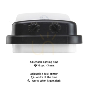 Enigo Led Pir 20 W Nw 230 V 180 St Ip54 300x150x86 Mm Weiß/Schwarz Rechteckige Fassade. 5 Enigo Led Pir 20 W Nw 230 V 180 St Ip54 300x150x86 Mm Weiß/Schwarz Rechteckige Fassade. small 5