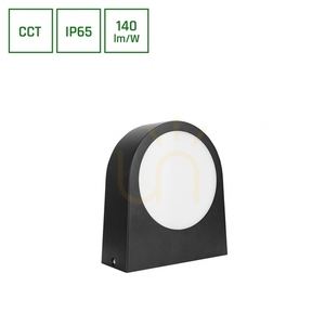 Versa 15 W Cct 230 V 100 St ip65 70 X180x196 Mm Schwarz Fassade small 0