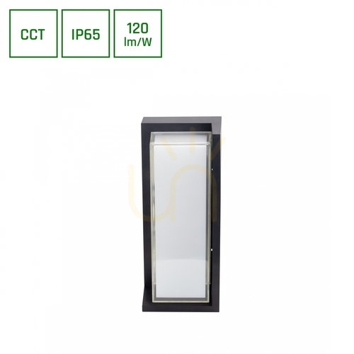 Prüfen Verto Block 20 W Cct 230 V 160/120 St ip65 100 X130x320 Mm Schwarz