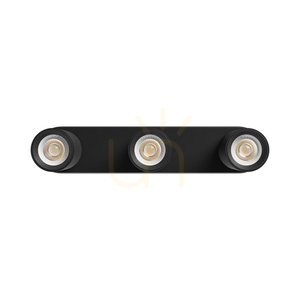 Madara Altro Basis 3x Gu10 230 V Ip20 350 X70 X135 Mm Schwarz small 2