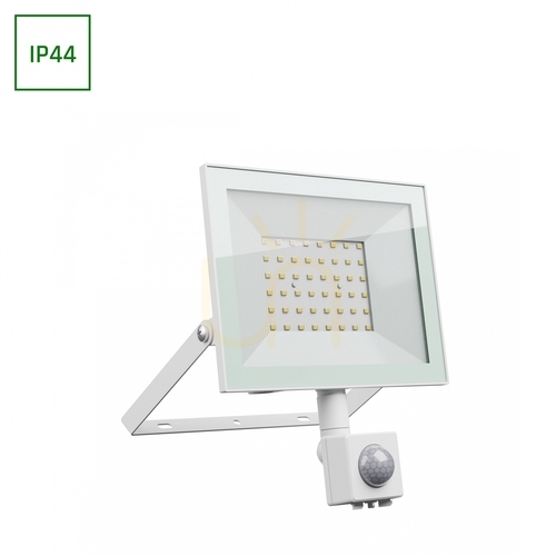 Prüfen Noctis Lux 4 Flutlicht 50 Ww 230 V Ip44 176x221x53mm Weiß Pir Bewegungsmelder