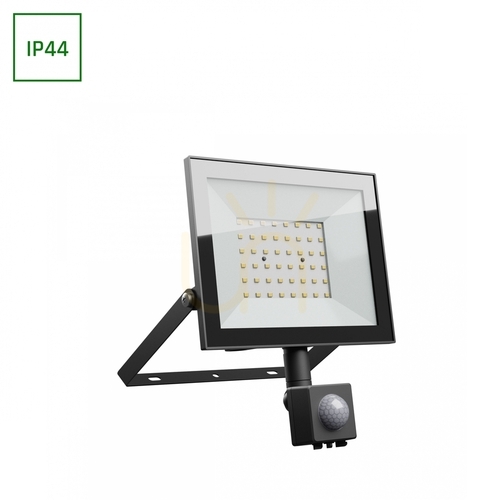 Prüfen Noctis Lux 4 Flutlicht 50 Ww 230 V Ip44 176x221x53mm Schwarz Pir Bewegungsmelder