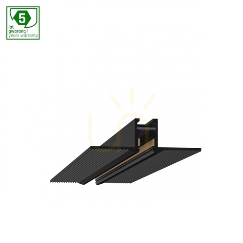 Prüfen System Shift Nano Versenktes Trimless Pendelschiene 1000 Mm Schwarz