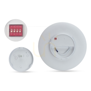 Nymphea Proxi Pir 18 W Nw 230 V 120 St Ip54 Fi300 X60 Mm Weiß Rund. small 3