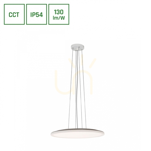 Prüfen Nymphea Flat Duo 36 W Cct 230 V 120 St Ip54 Fi400 X26 Mm Weiß Rund.