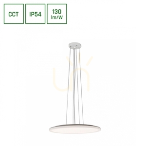 Nymphea Flat Duo 36 W Cct 230 V 120 St Ip54 Fi400 X26 Mm Weiß Rund. small 0