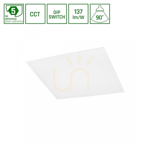 Prüfen Algine Backlight Panel 26 W/36 W/46 W Cct 230 V 90 St Ip20 Ugr<19 600 X600 X34 Mm Weiß 5 Jahre Garantie